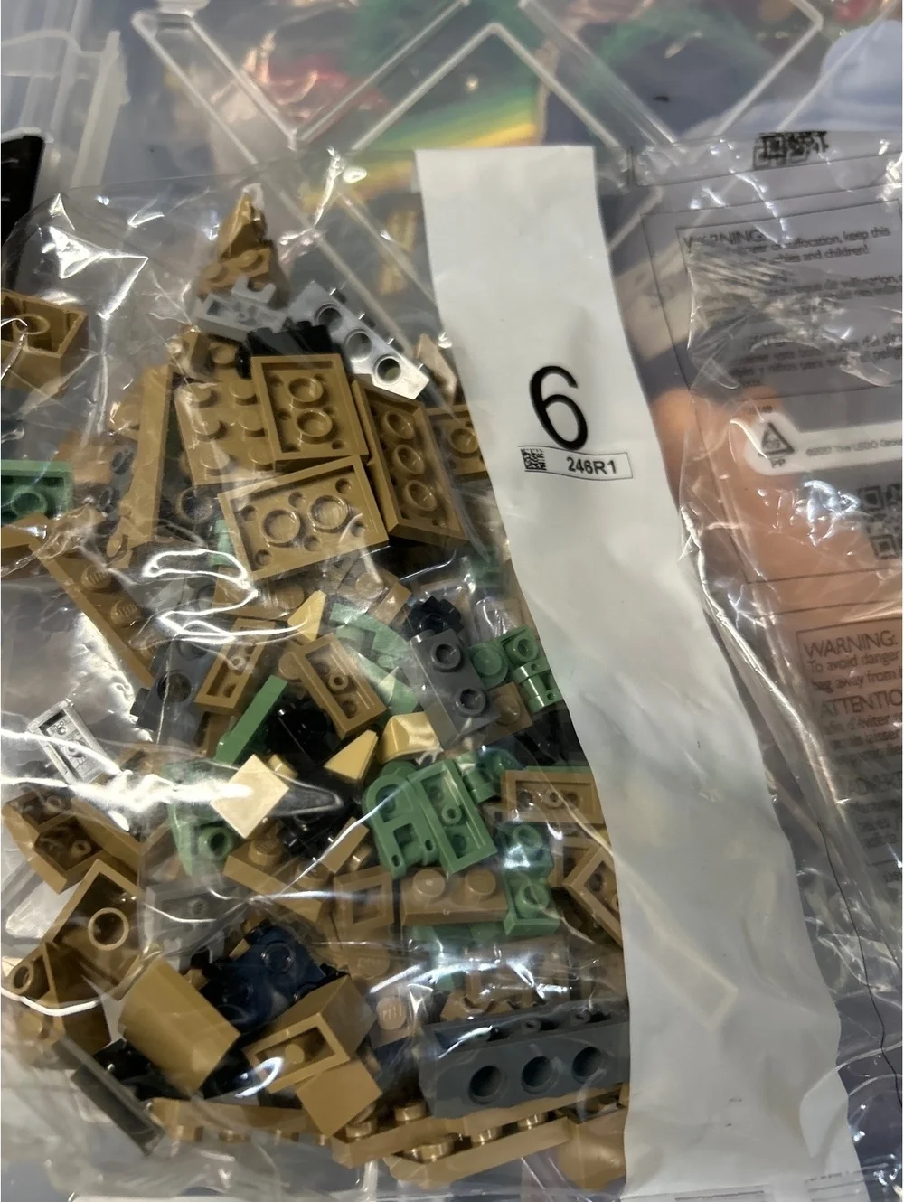 Incomplete LEGO Star Wars The Mandalorian The Child 75318 Building Kit